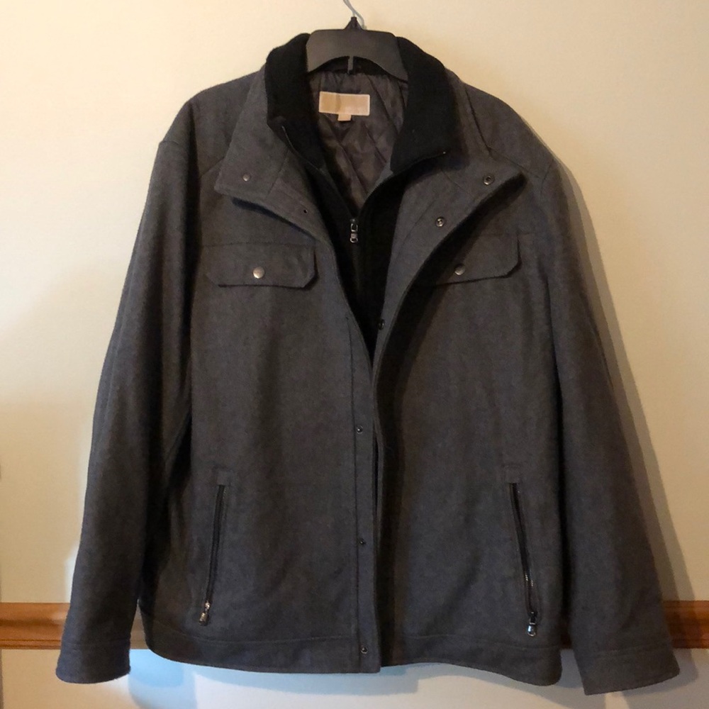 Men’s Michael Kors XXL Grey Dress Coat